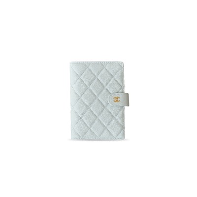 CHANEL MASTER CAVIAR QUILTED PASSPORT HOLDER A96066 (15*10*3cm) 